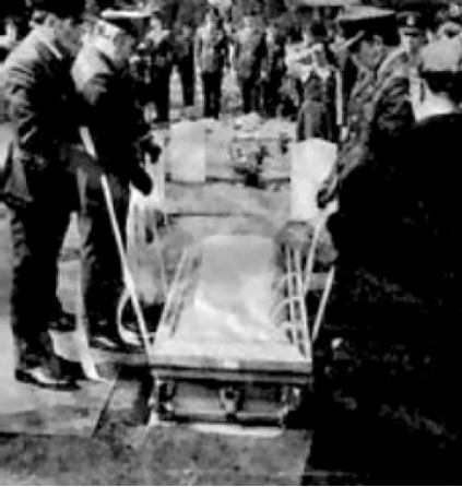 Flight Lieutenant Simon Farlow's funeral at Scampton church