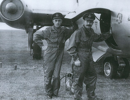 Vulcan XL390 on display at an air show in the UK prior to the accident