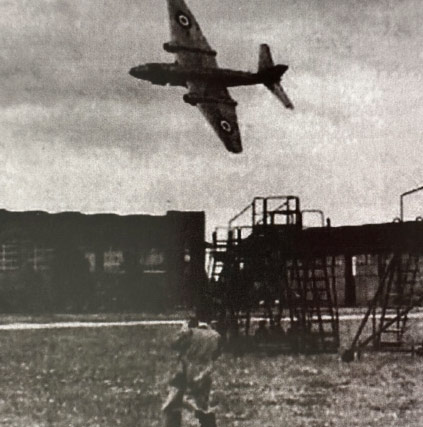 Vulcan XL390 on display at an air show in the UK prior to the accident